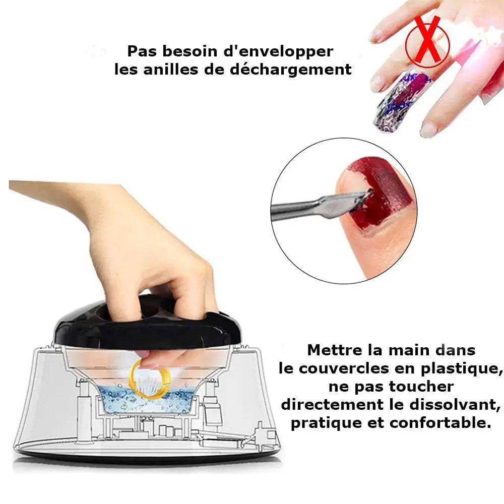 Dissolvant électrique pour ongles  Lady Sens