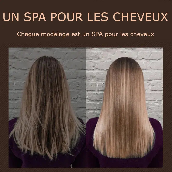 Fer à lisser 2 en 1 pour cheveux mouillés et secs  Lady Sens