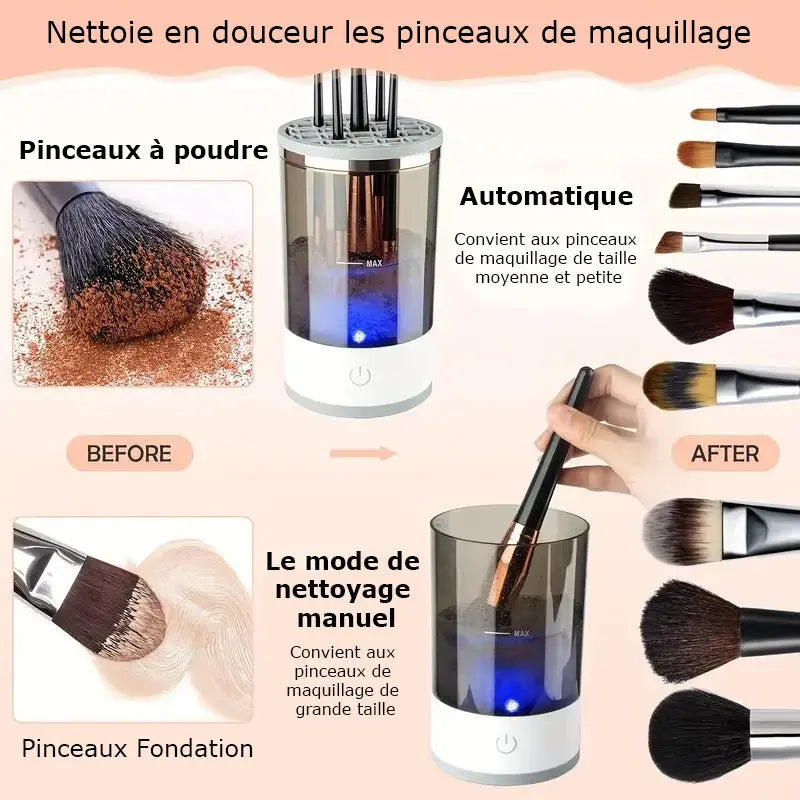 Nettoyeur de pinceaux électrique - Lady Sens